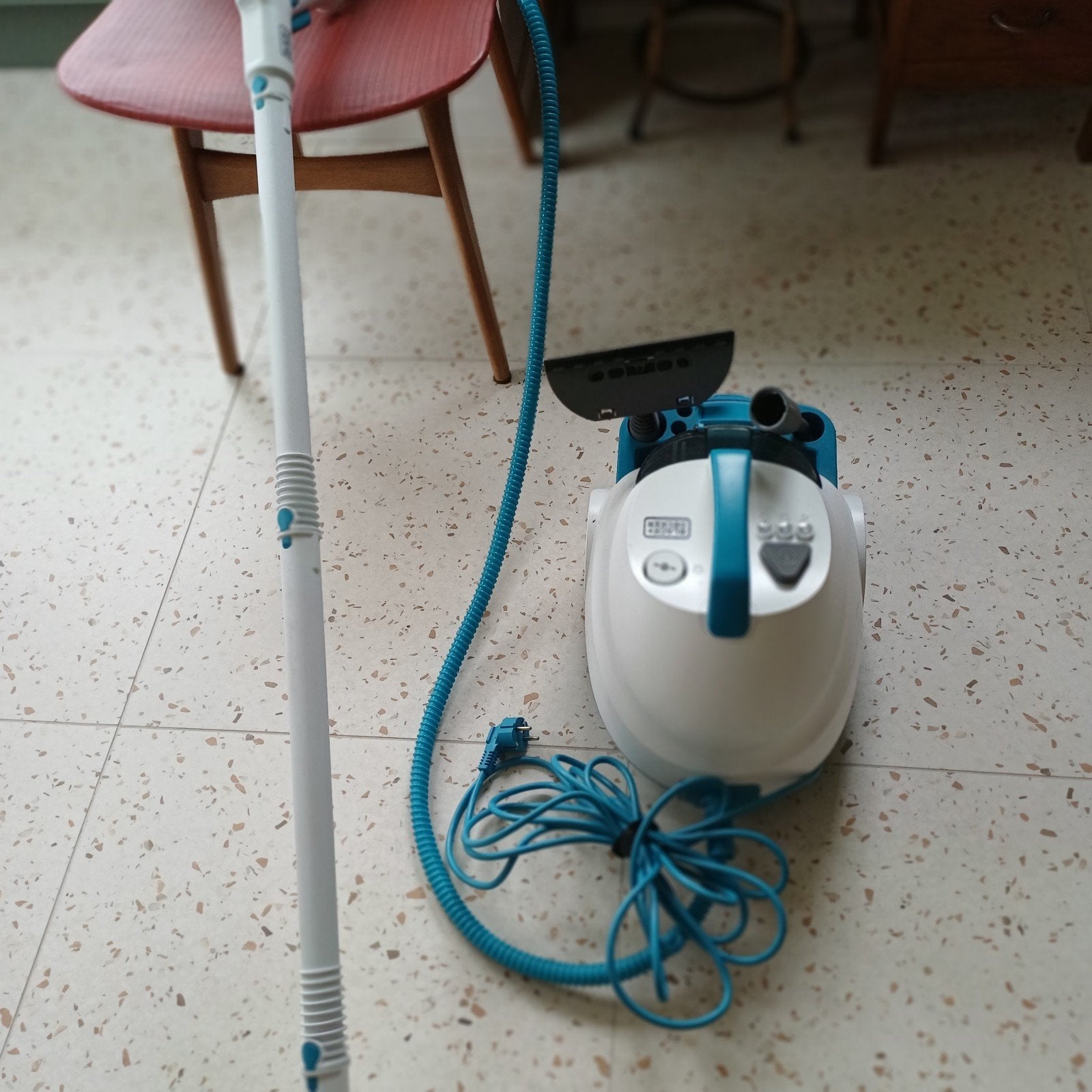 Stoomreiniger Black and Decker, Ophalen, Stoomreiniger