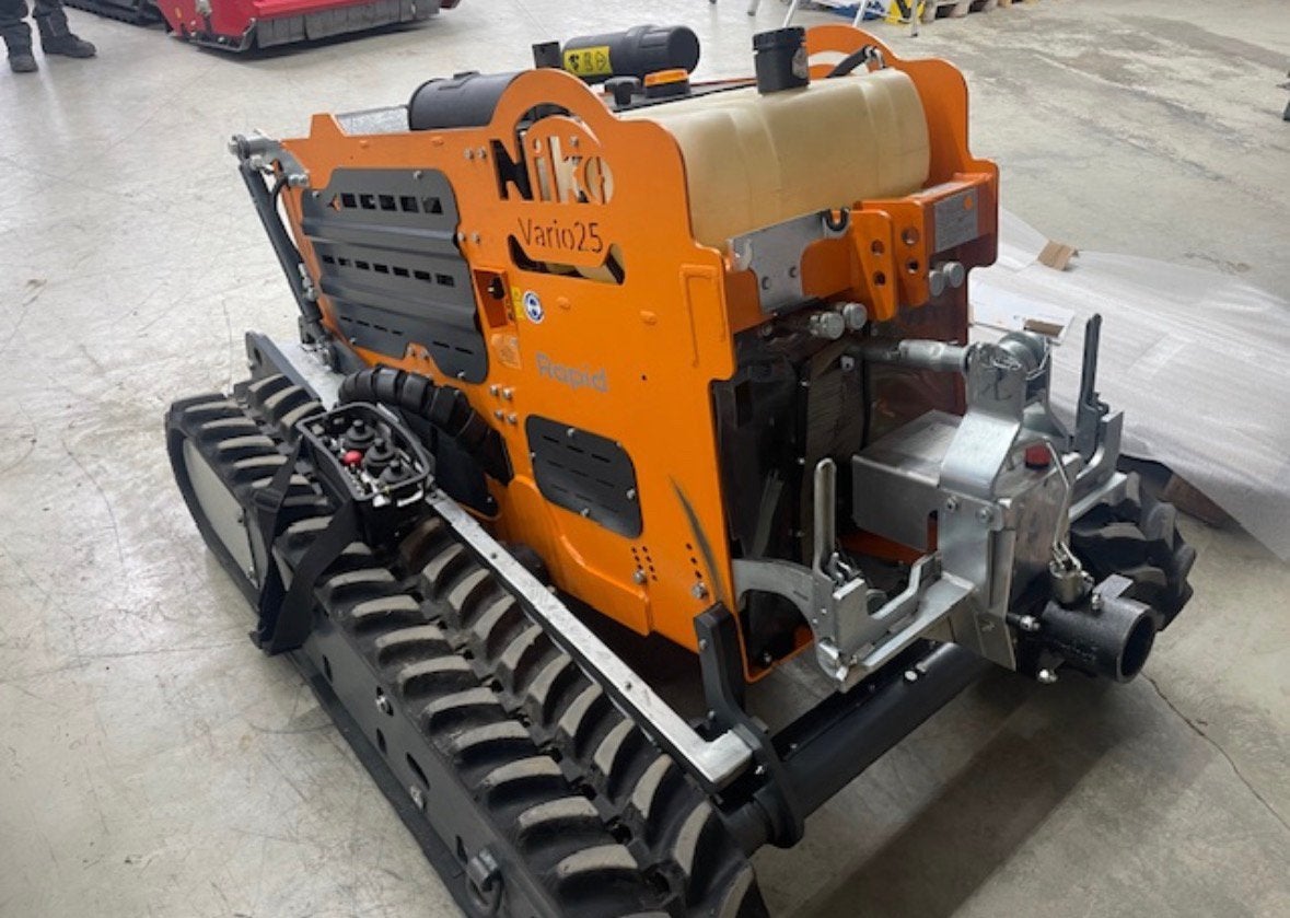 Niko Rapid RoboFlail 25 met nieuwe safety mulcher, Tuin en Terras, Grasmaaiers, Ophalen