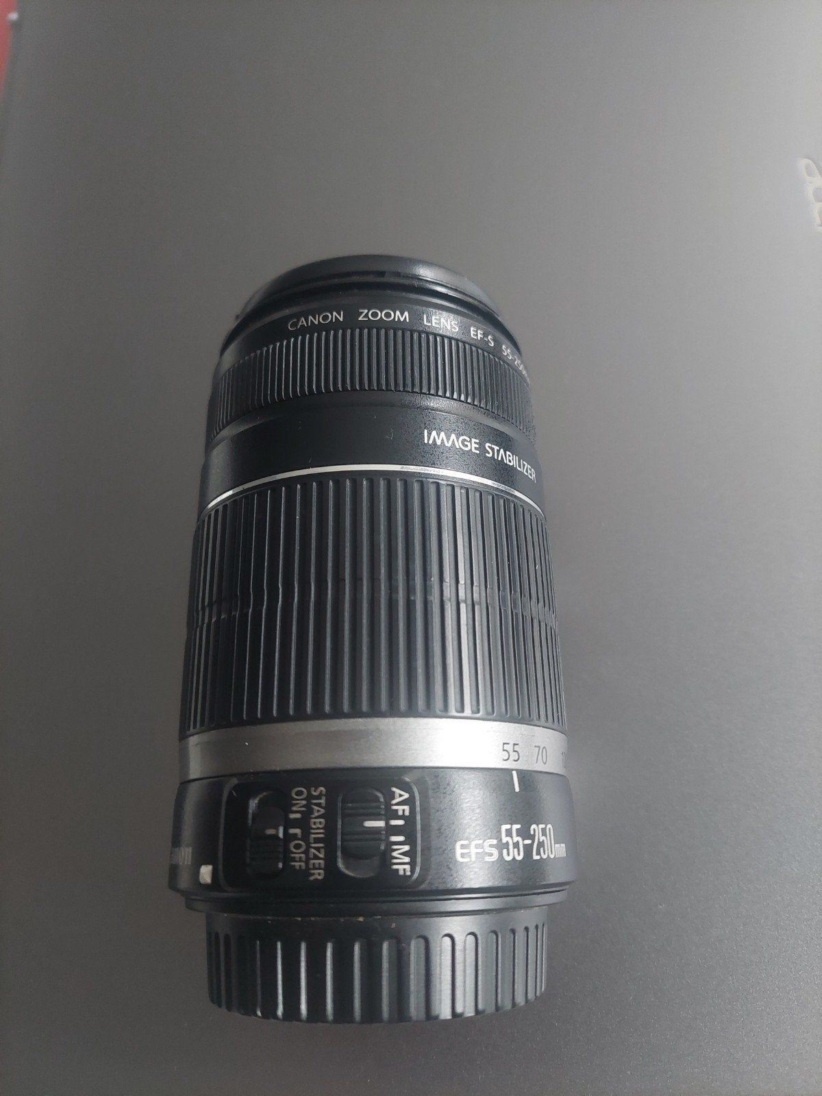 Lens, Canon EFS 55-250mm 1.1M/3.6FT 55-250mm., Ophalen, Canon
