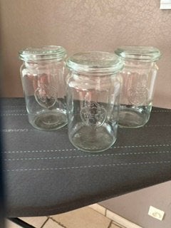 Glazen potten Weck 1 1/2 liter, Ophalen