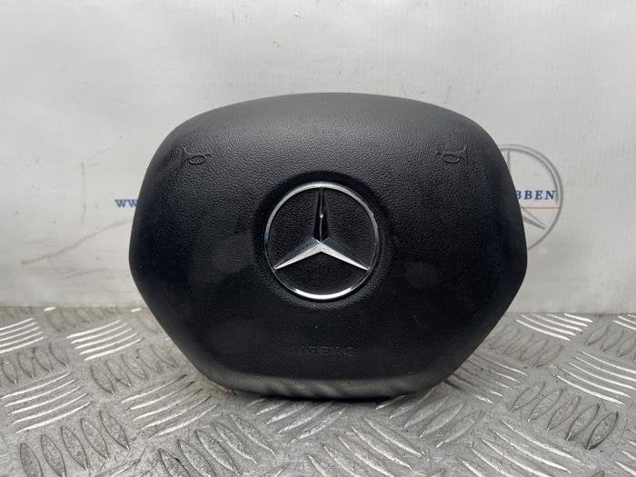 Airbag gauche (volant) d'un Mercedes C-Klasse, -, 3 mois de garantie, Utilisé, -
