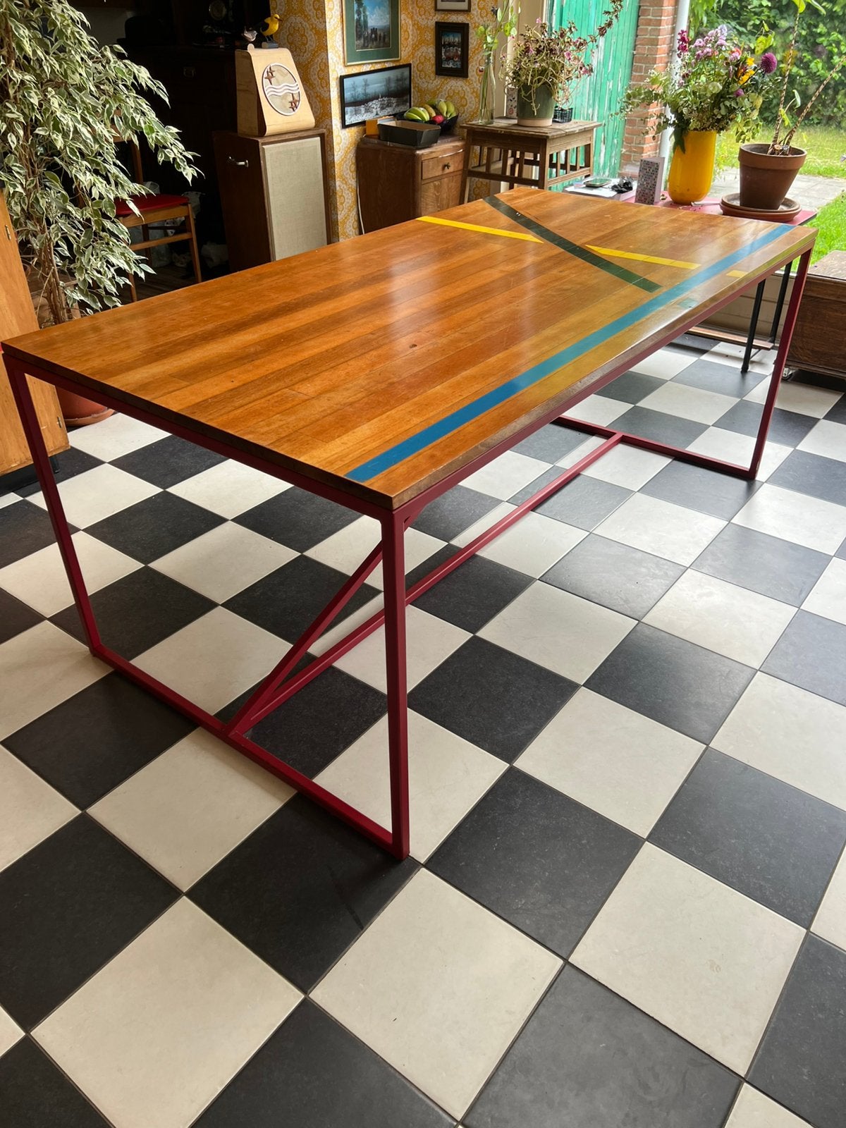 Design tafel van Menkesdriek, Antiquités & Art, Art | Objets design, Enlèvement
