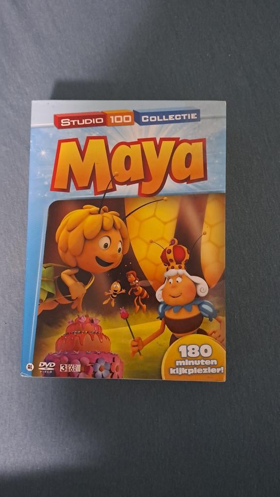 DVD'S Maya de bij. 3 stuks., Hobby en Vrije tijd, Ophalen, Gebruikt, Studio 100