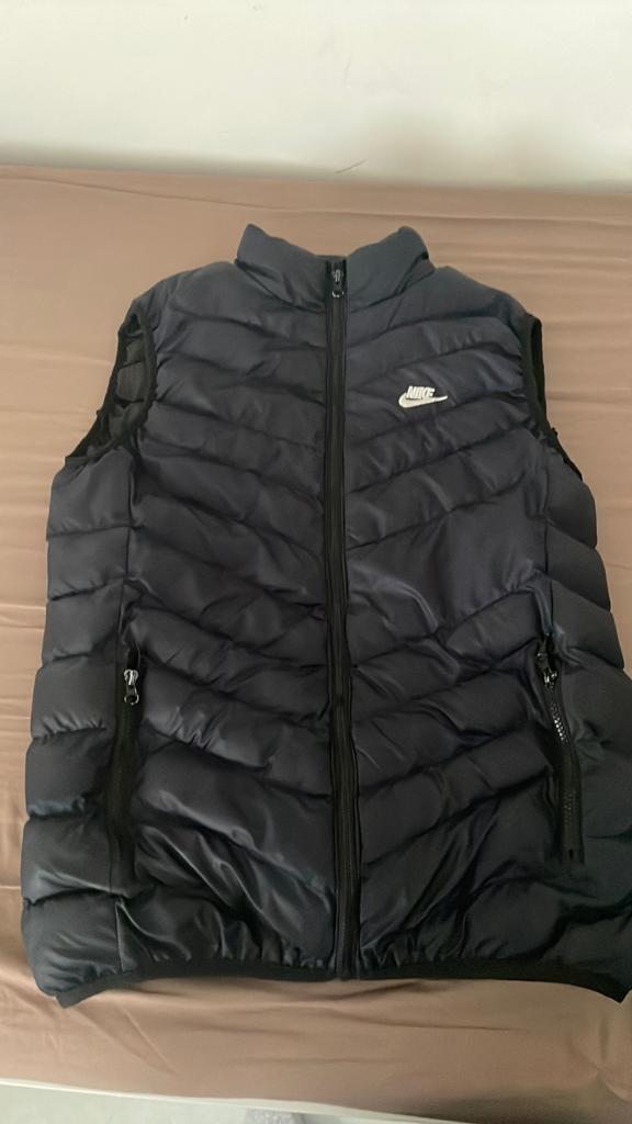 Nike bodywarmer, Ophalen of Verzenden, Zo goed als nieuw, Maat 48/50 (M), Blauw