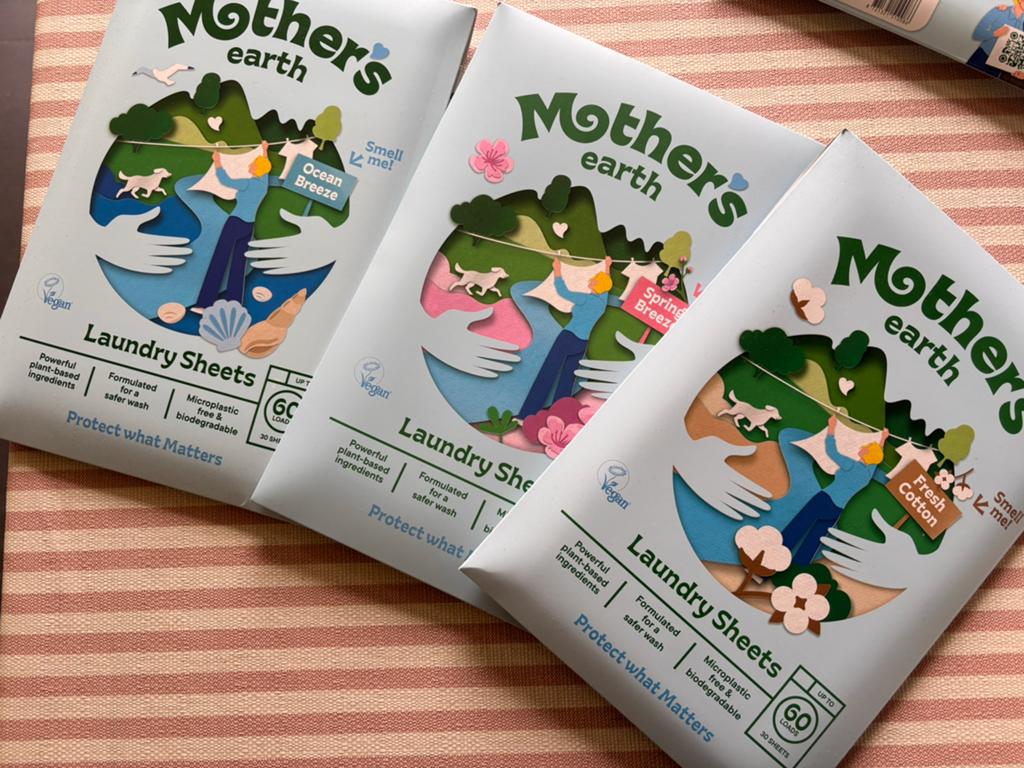 3 ongeopende pakjes wasstrips Mother’s Earth, Enlèvement ou Envoi, Neuf
