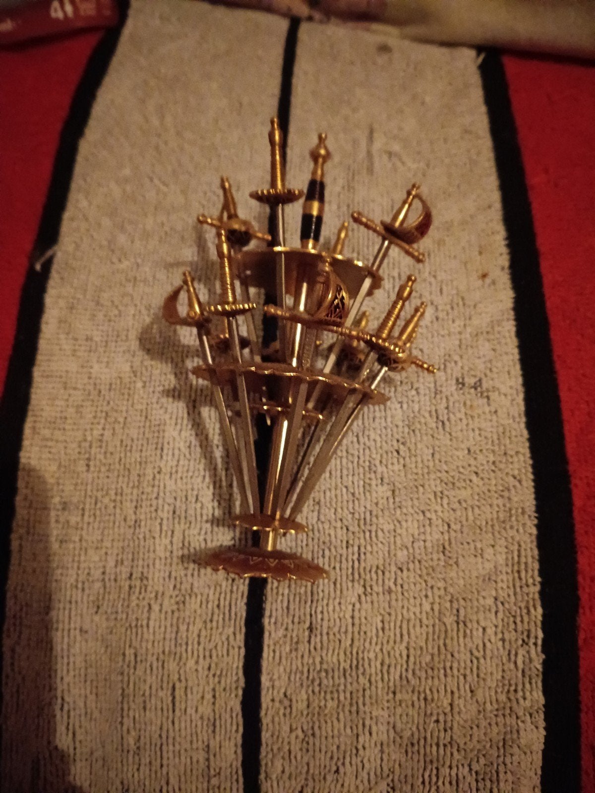 Spaanse garnaal prikkers set, Ophalen