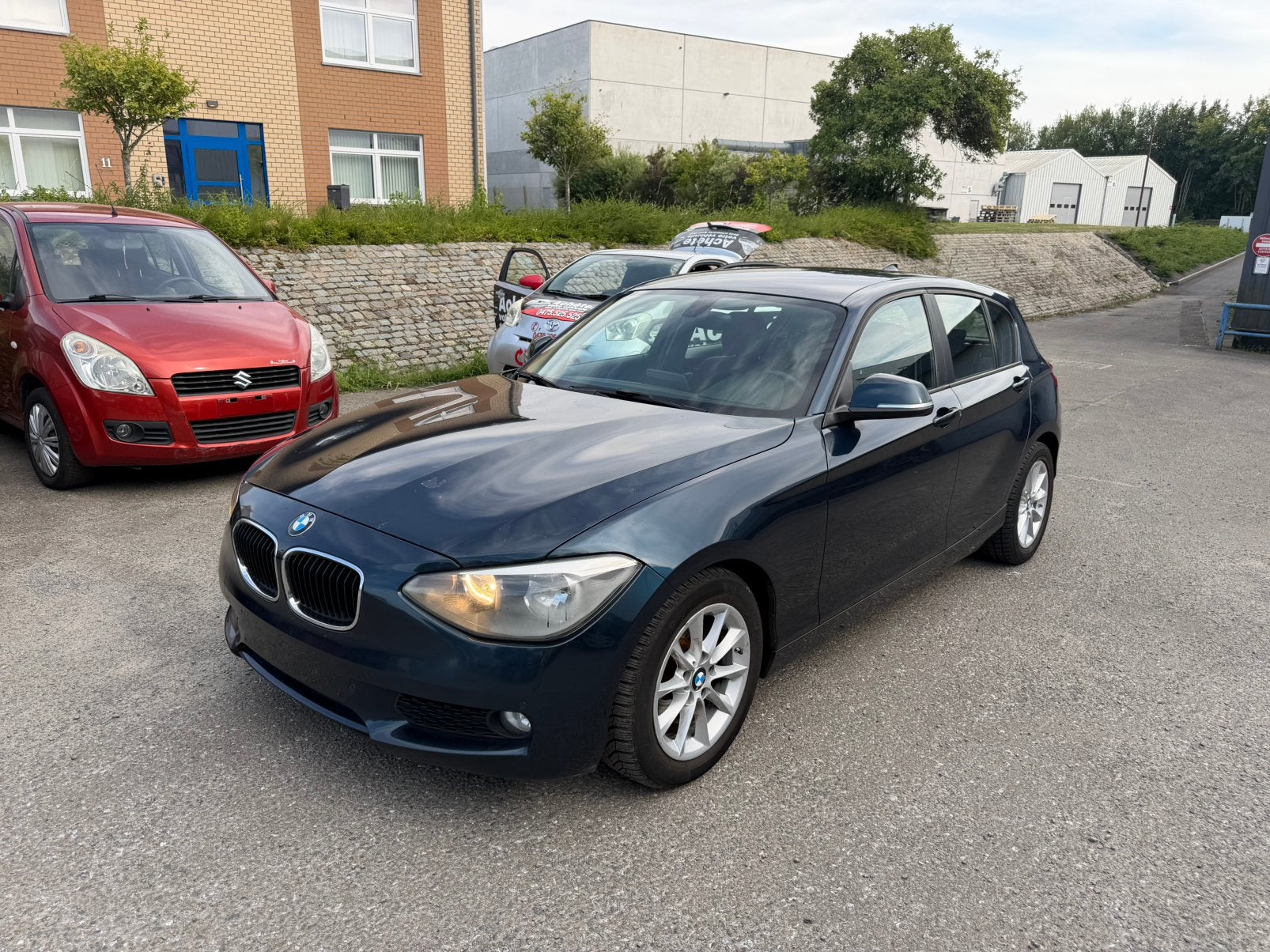 Bmw 116d 1.6dairco GPS 2012 euro5 279000km lederen bediening, Auto's, BMW, Bedrijf, 1 Reeks, ABS, Airbags, Airconditioning, Automatische klimaatregeling