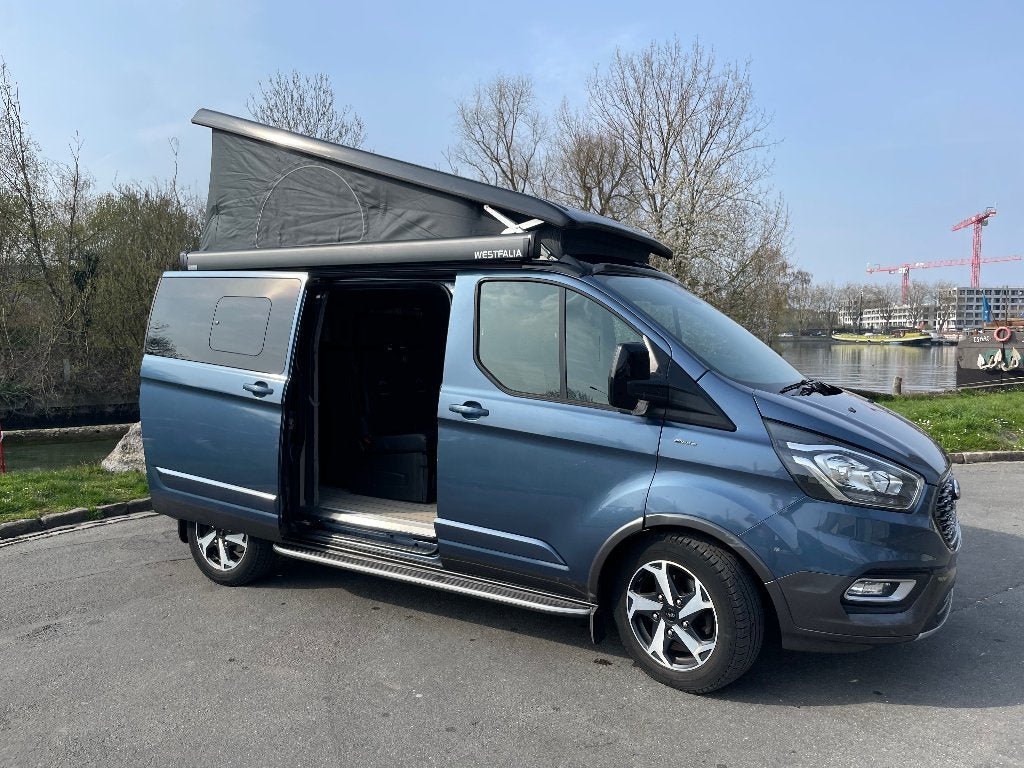 Ford Nugget Westfalia ACTIVE — 5 zitplaatsen — 170 pk, Caravans en Kamperen, Mobilhomes, Automaat, Luifel, Ford, Diesel