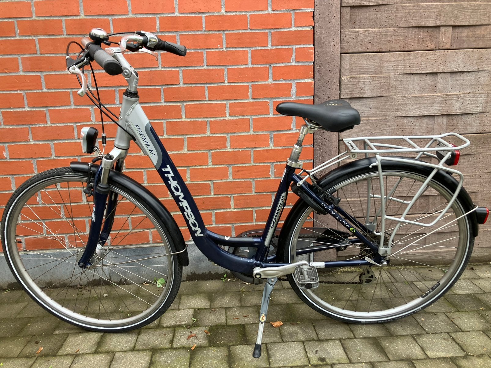 Damesfiets thompson, Gebruikt, Velgrem, Versnellingen, Minder dan 47 cm