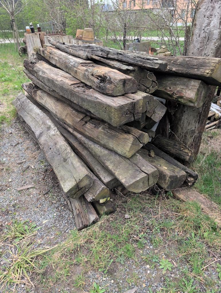 Trein Bilzen  12 stuks, Tuin en Terras, Ophalen