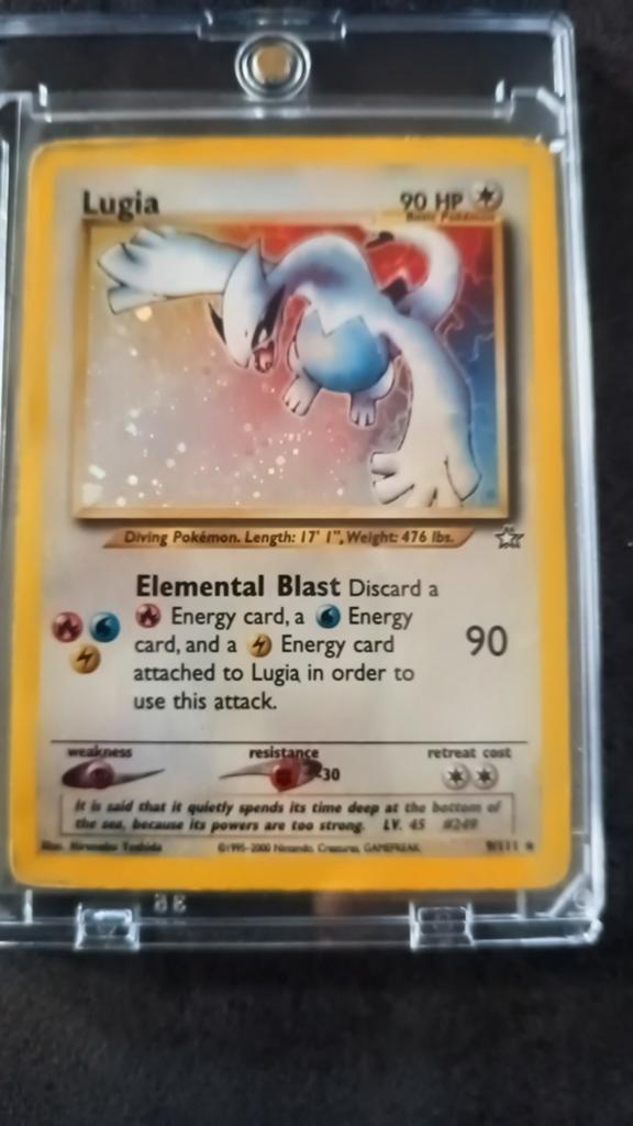Lugia 9/111  Neo Genesis Holo rare (played), Enlèvement ou Envoi