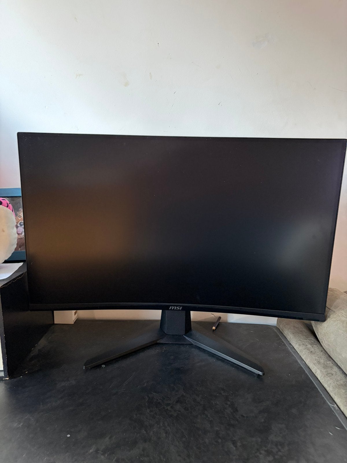 Msi monitor scherm 27inch, Informatique & Logiciels, Enlèvement, Comme neuf, Gaming, Autres types