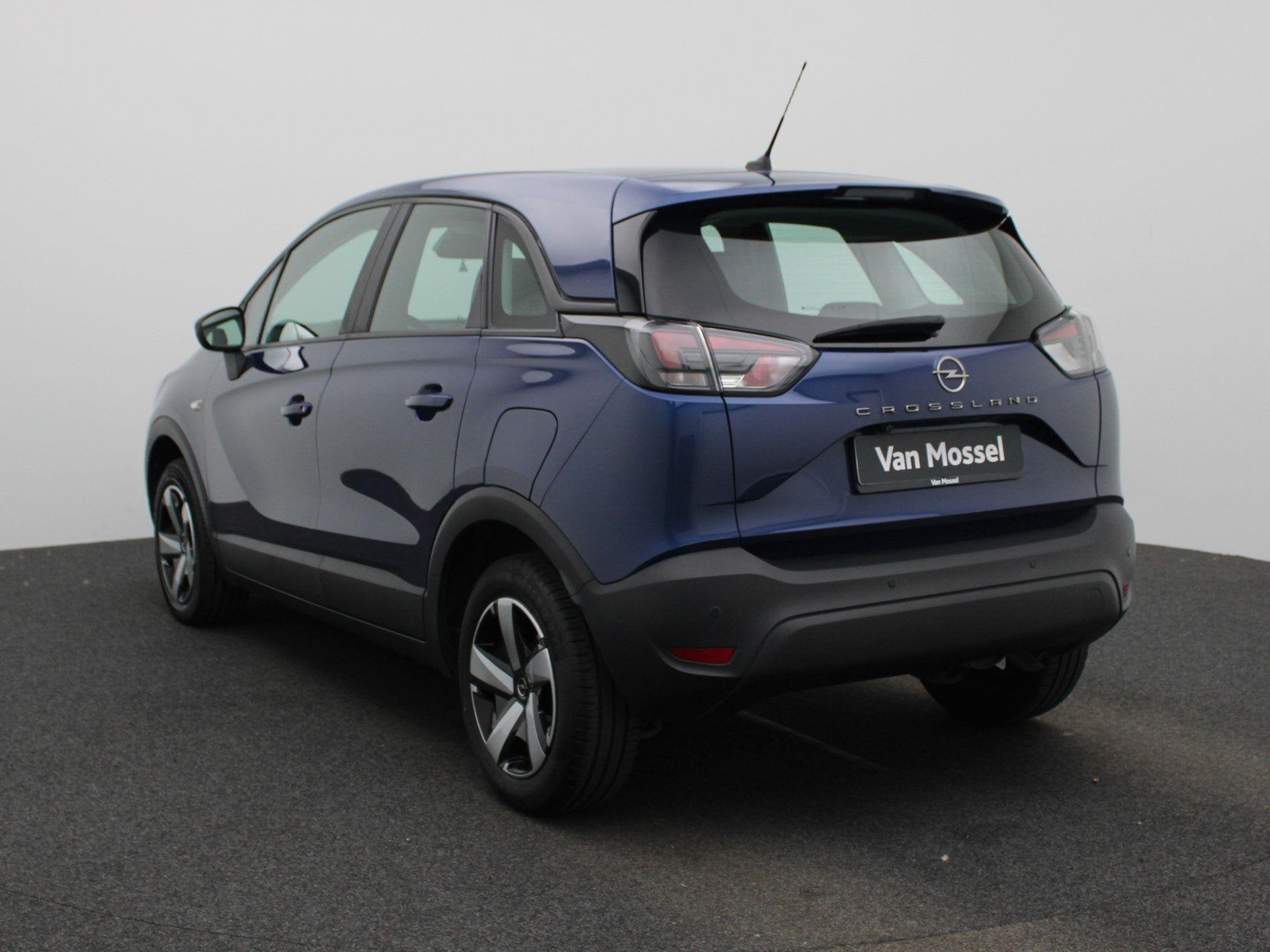 Opel Crossland 1.2 61kW S/S Edition, Auto's, Voorwielaandrijving, Stof, Gebruikt, Zwart