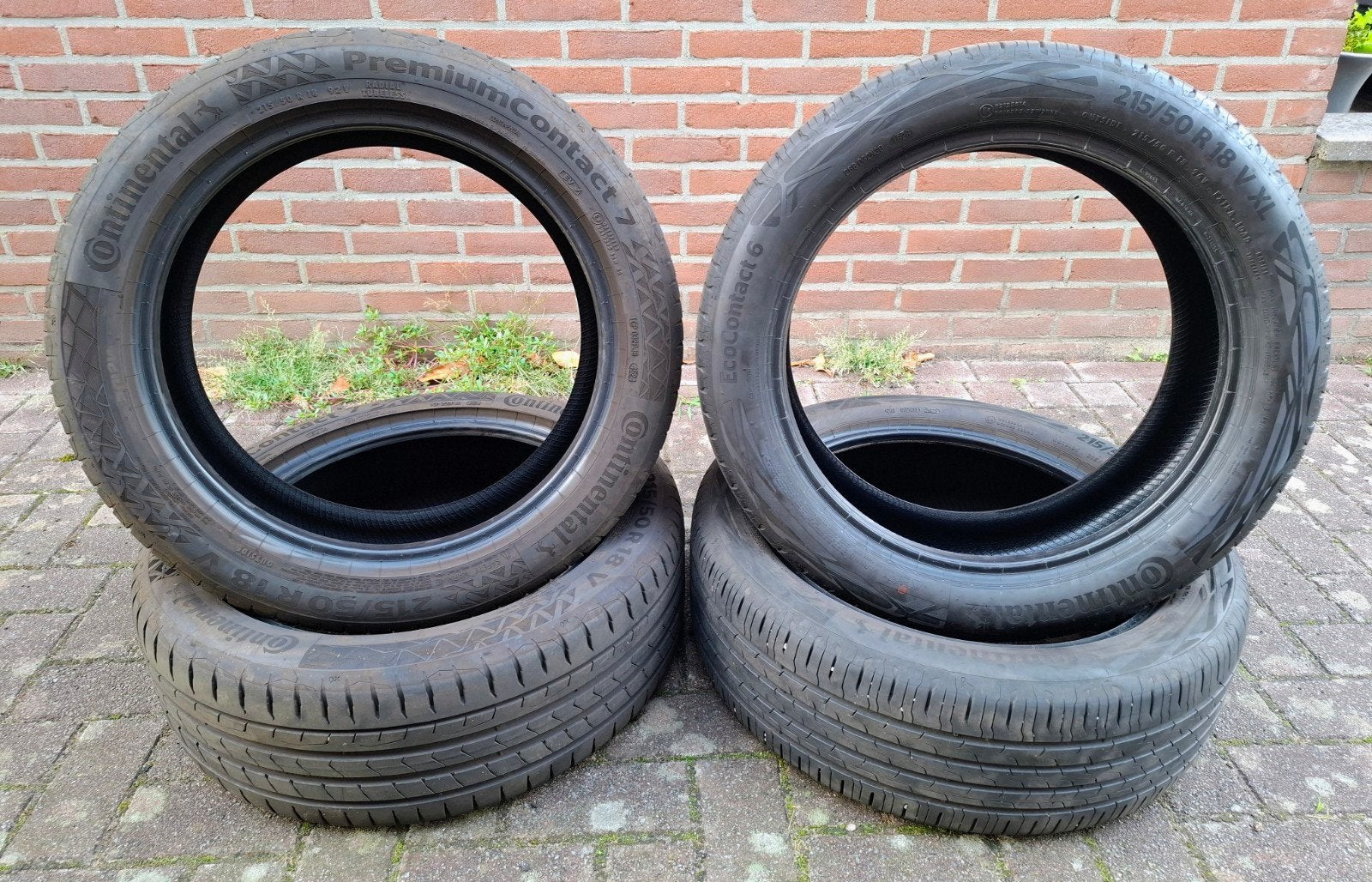 Pneus Continental 215/50R18, Autos : Pièces & Accessoires, 215 mm, Véhicule de tourisme, Pneus été, Enlèvement