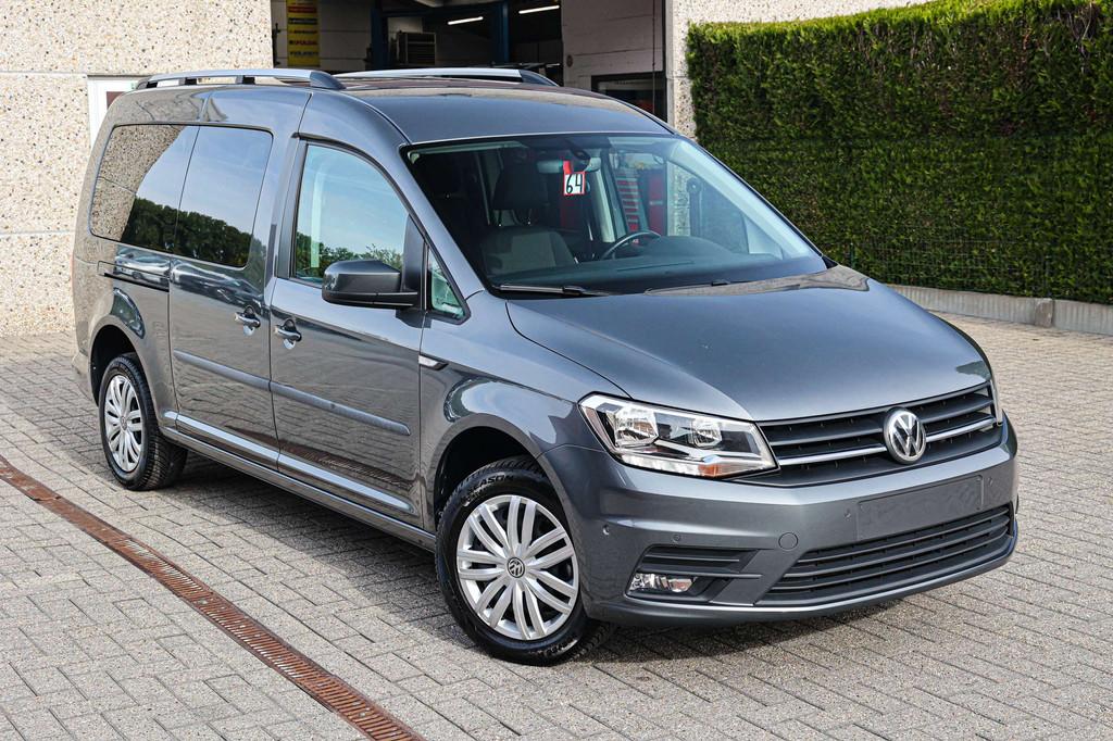 Volkswagen Caddy 5-ZITPLAATSEN/LICHTE-VRACHT*NAVIGATIE*APPLE, Auto's, Stof, Gebruikt, 4 cilinders, 5 deurs