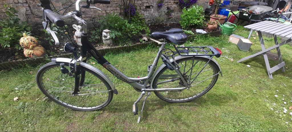 Damesfiets, Enlèvement