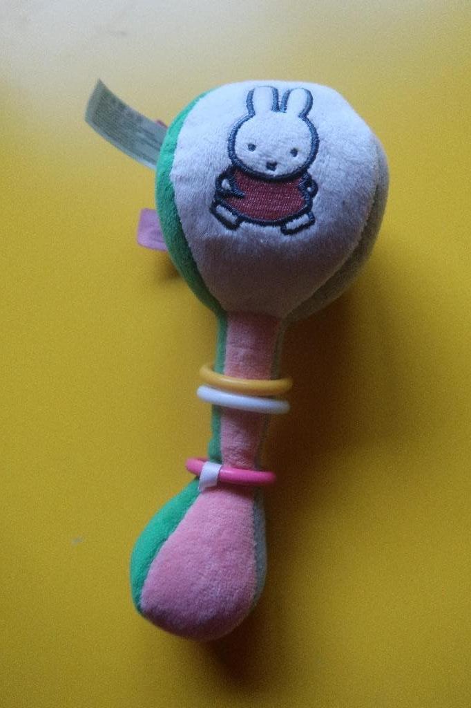Hochet Miffy, Enlèvement ou Envoi, Utilisé, Hochet, Sonore