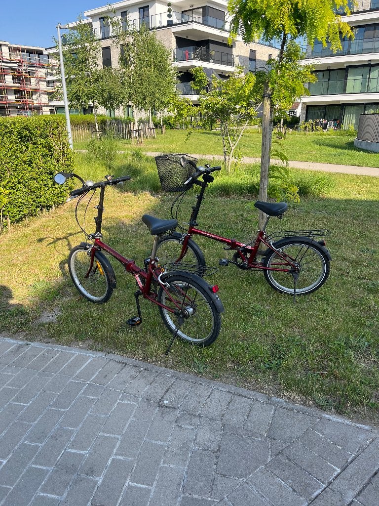 plooifietsen, Fietsen en Brommers, Fietsen | Vouwfietsen, Ophalen, Gebruikt, Totaal opvouwbaar, Versnellingen