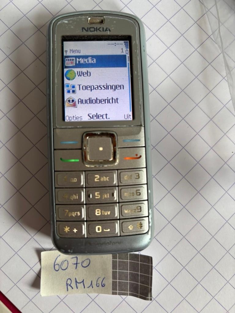 Nokia 6070 (ancien téléphone Y2K), Enlèvement ou Envoi, Utilisé
