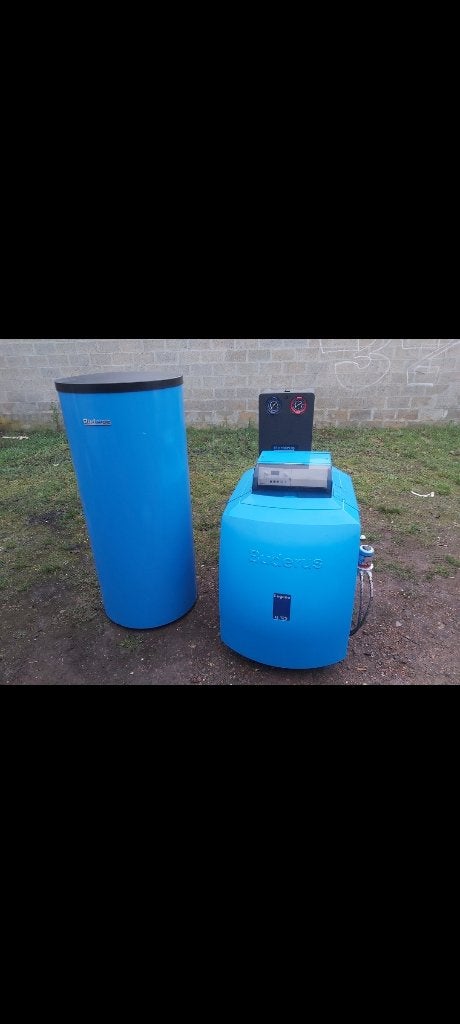 Buderus G125 Mazout flamme bleue, Bricolage & Construction, Enlèvement, Comme neuf