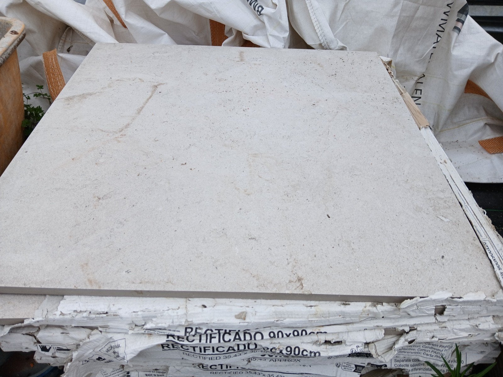 carrelage extérieur en céramique, Neuf, Enduite, Tuiles de terrasse, Céramique