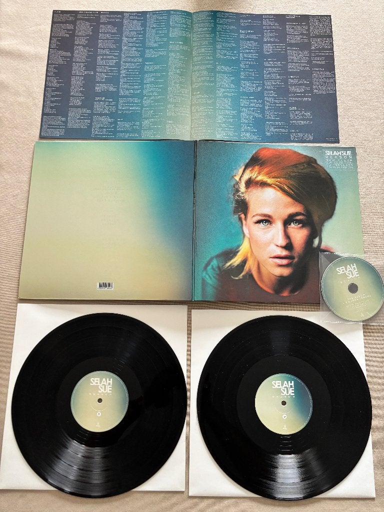SELAH SUE - REASON - 2 LP + Cd, Enlèvement ou Envoi, Pop, Pochette photo, Comme neuf