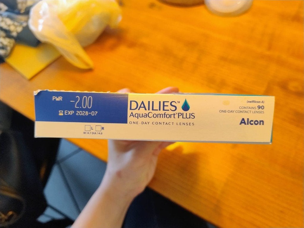 Daglenzen AquaComfort plus -2.00, Enlèvement ou Envoi, Neuf, Yeux, Soins