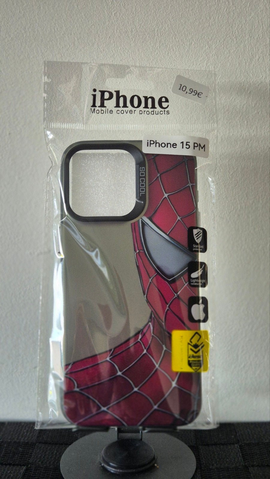 iPhone 15 Pro Max Spiderman Hoesje, Ophalen of Verzenden, Nieuw, IPhone 15 Pro Max