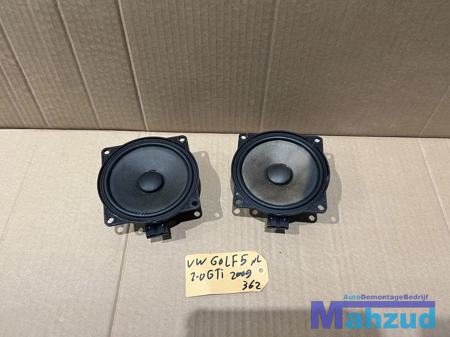 VW GOLF 5 GTI Links rechts achter speaker 2003-2009, Volkswagen, Volkswagen AG, Vw@volkswagen.de, Utilisé