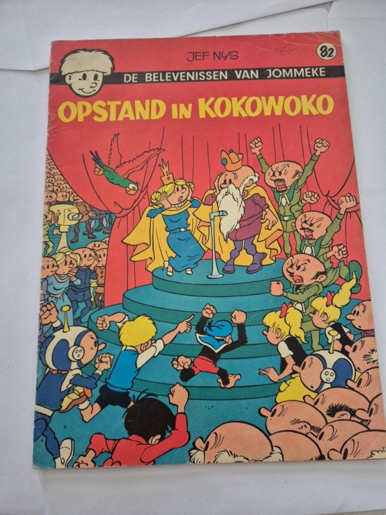 Jommeke nr. 82 – Opstand in Kokowoko, Une BD, Envoi, Utilisé