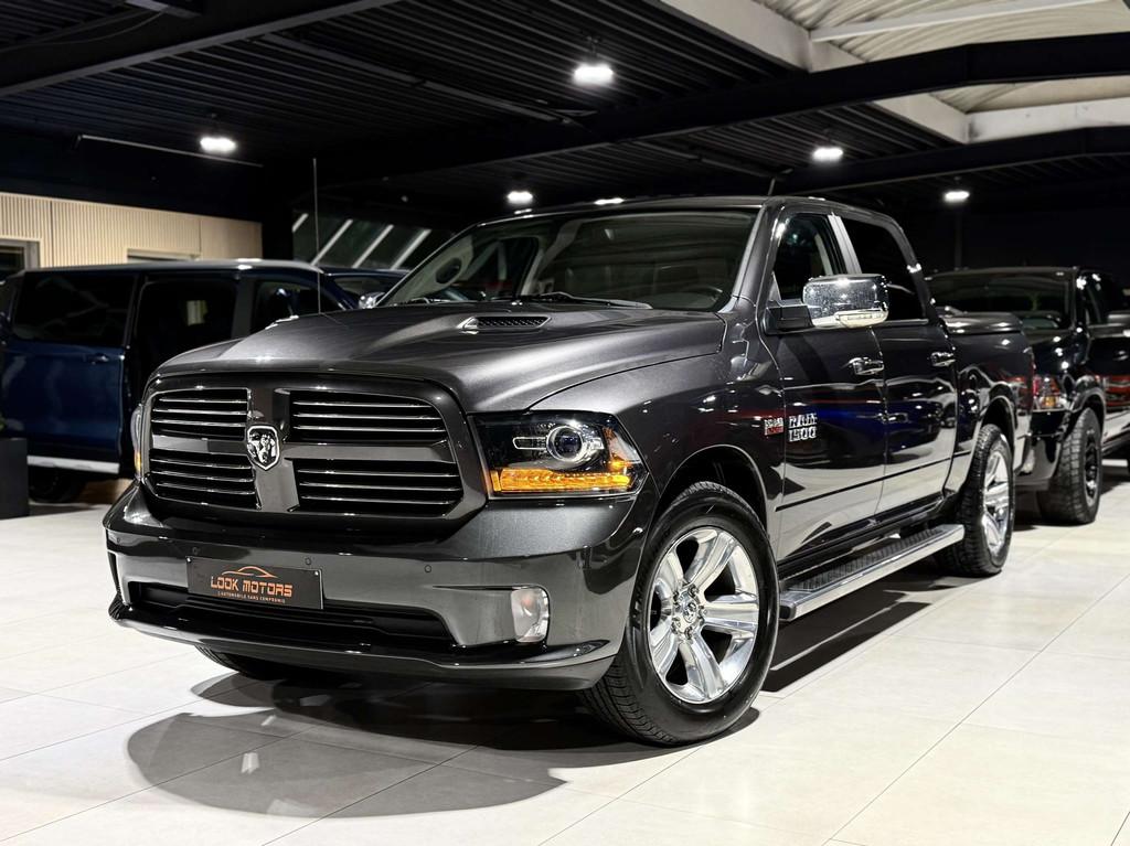 Dodge Ram 1500 SPORT 5.7 HEMI 401CV LPG GPS CUIR TVAC, Autos, Cuir, Achat, 4 portes, Noir