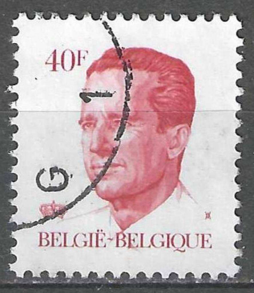 Belgie 1984 - Yvert/OBP 2136 - Boudewijn - Type Velghe (ST), Verzenden, Gestempeld, Gestempeld, Koninklijk huis