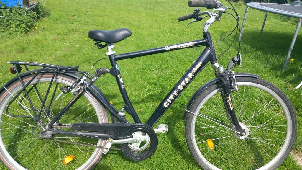 Herenfiets City star 28 inch, Fietsen en Brommers, Ophalen, Gebruikt, 28 inch