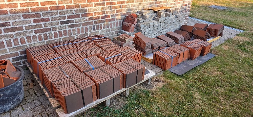 Wienerberger tegelpannen  301 Rustiek 400 stuks, Ophalen, Nieuw, 5 tot 10 m², Dakpannen
