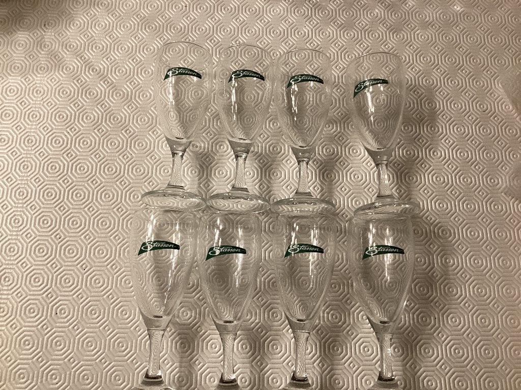 Cider glazen op voet, Verzamelen, Ophalen of Verzenden, Nieuw, Overige typen