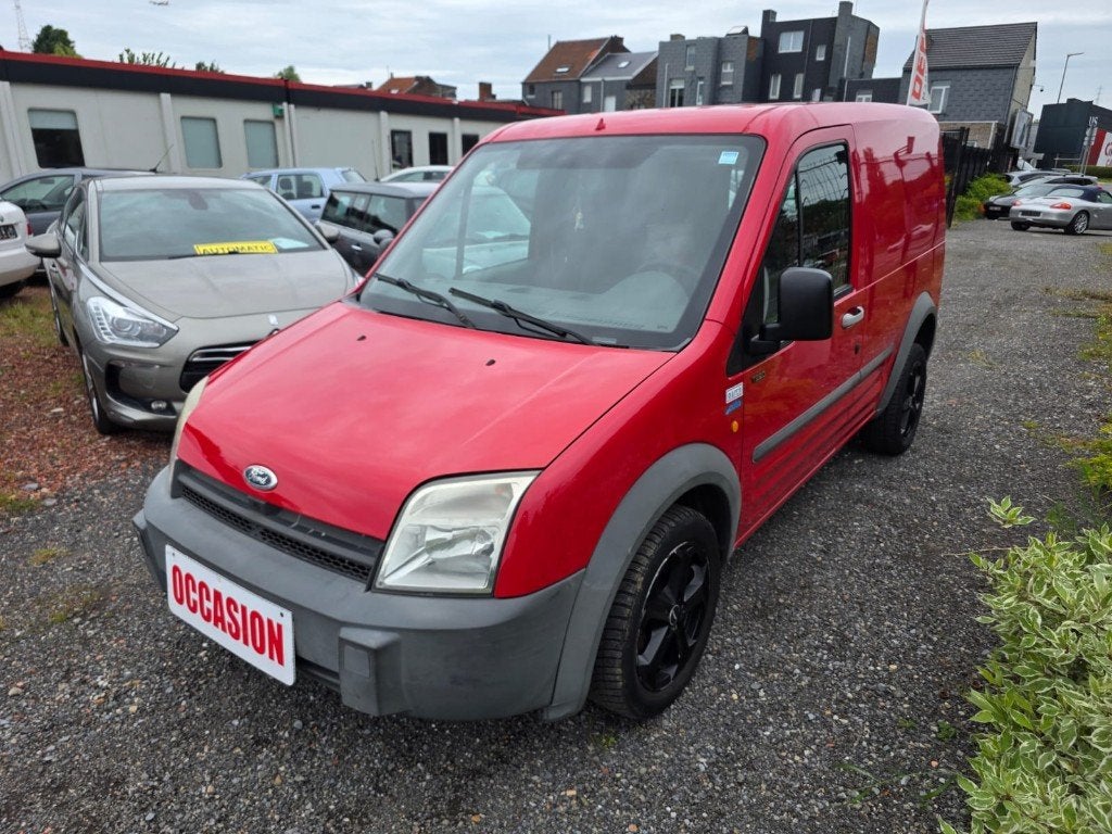 Ford Transit Connect 1.8tdci 2007 90ch, Rouge, Achat, Entreprise, 2 places