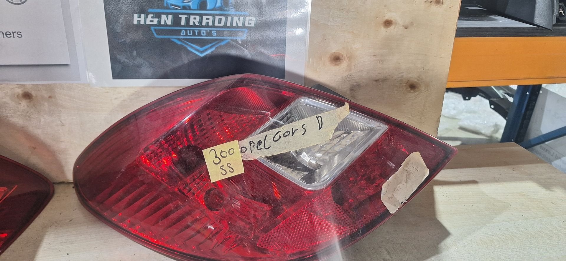 Origineel Opel Corsa D 3-Deurs Achterlicht Links OEM 1326905, Gebruikt, -, -, Ophalen of Verzenden