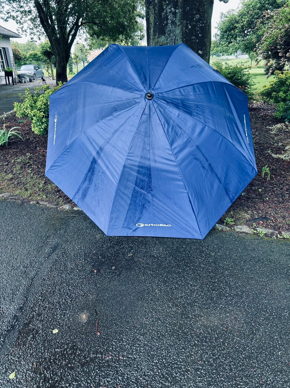 Parapluie de pêche Garbolino, Sports nautiques & Bateaux, Enlèvement, Comme neuf