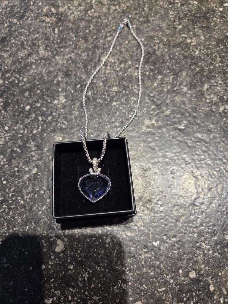 Juwelen set, Ophalen, Gebruikt, Glas of Kristal, Paars