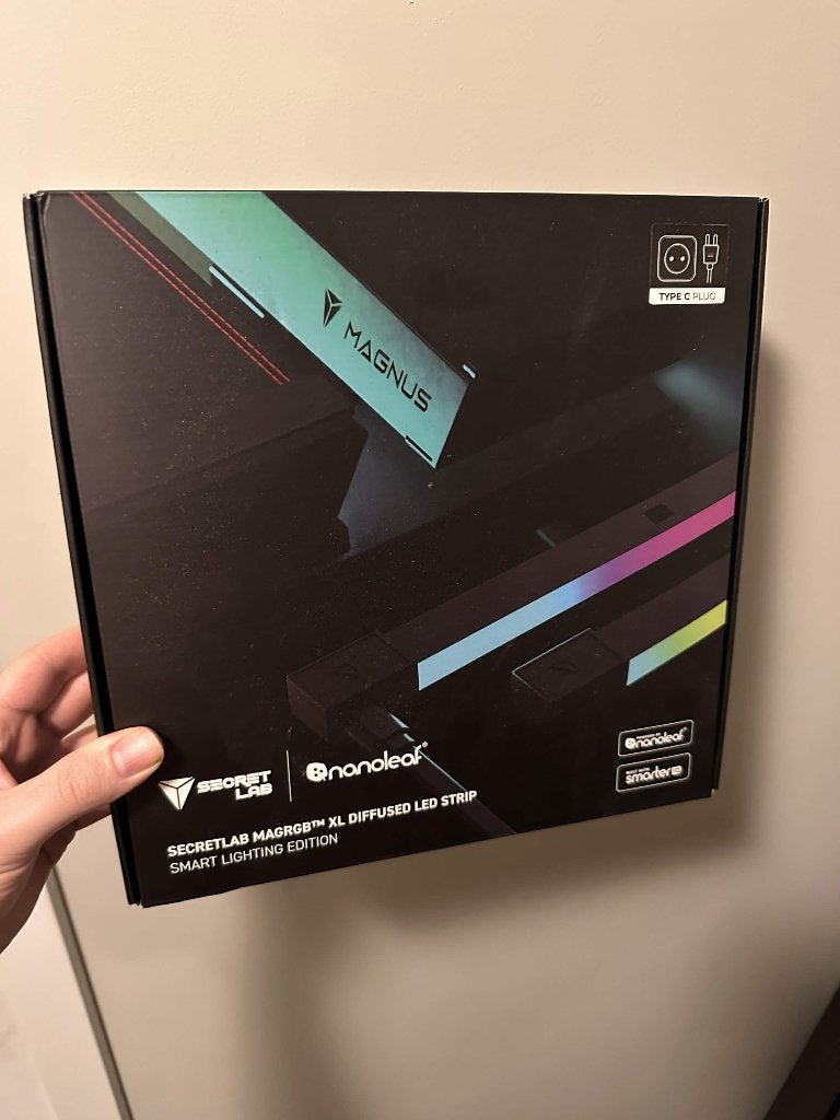 Secretlab nanoleaf MAGRGB led strip XL voor Magnus Pro, Ophalen of Verzenden, Zo goed als nieuw