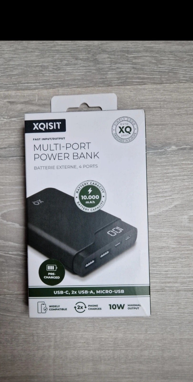 powerbank 10000 maH, Ophalen, Nieuw, Xqisit