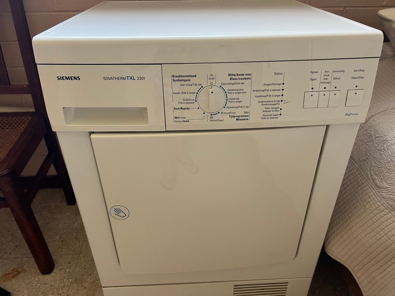 Siemens Siwatherm droogkast, Elektronische apparatuur, Droogkasten, Ophalen, 6 tot 8 kg, Gebruikt, Voorlader