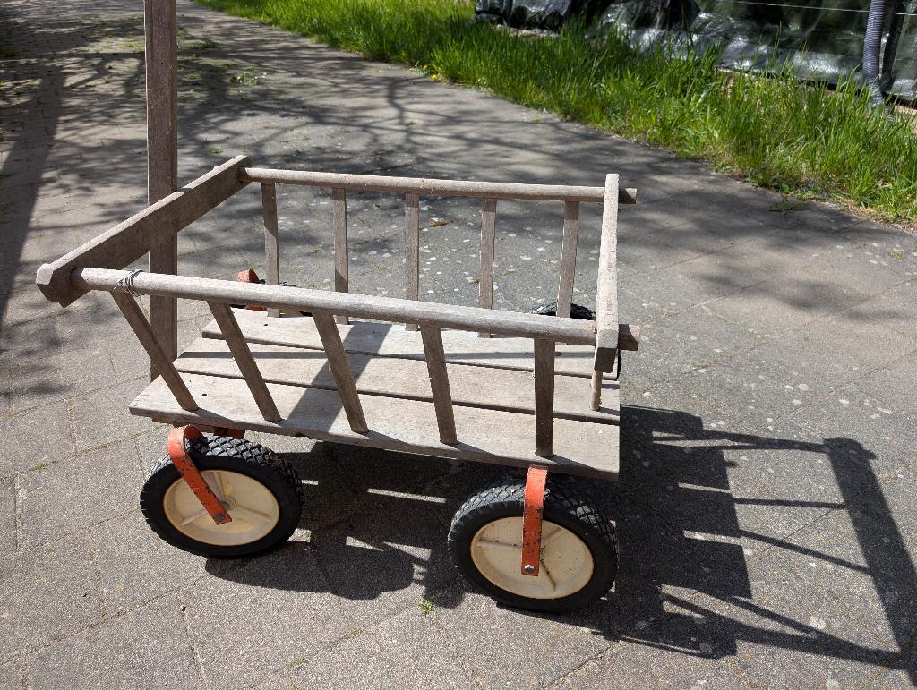 Houten kar, Ophalen, Gebruikt, Overige typen