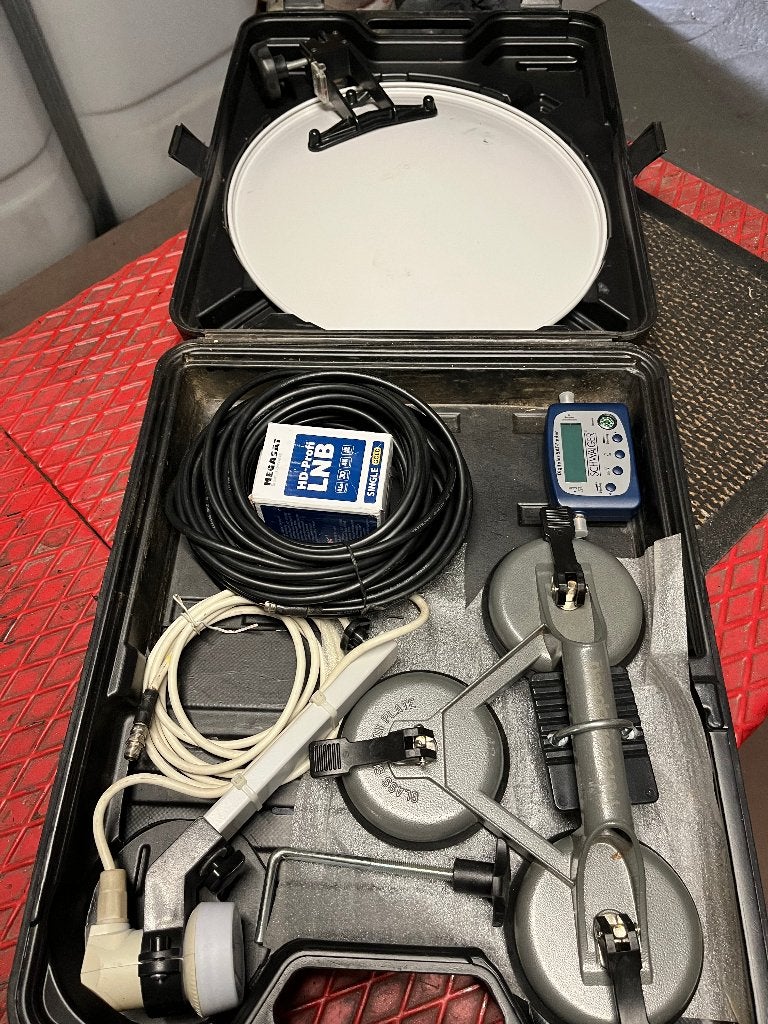 Antenne Megasat mobile pour camping car, Enlèvement, Utilisé