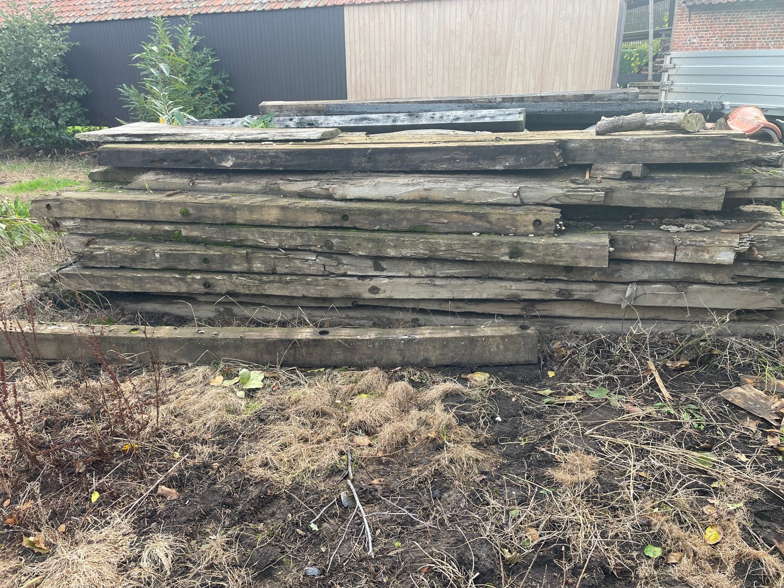 Brandhout, Tuin en Terras, Ophalen, Gebruikt