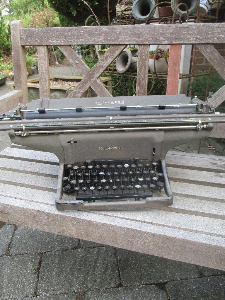 Schrijfmachine, typemachine Underwood, Diversen, Typemachines, Ophalen, Gebruikt