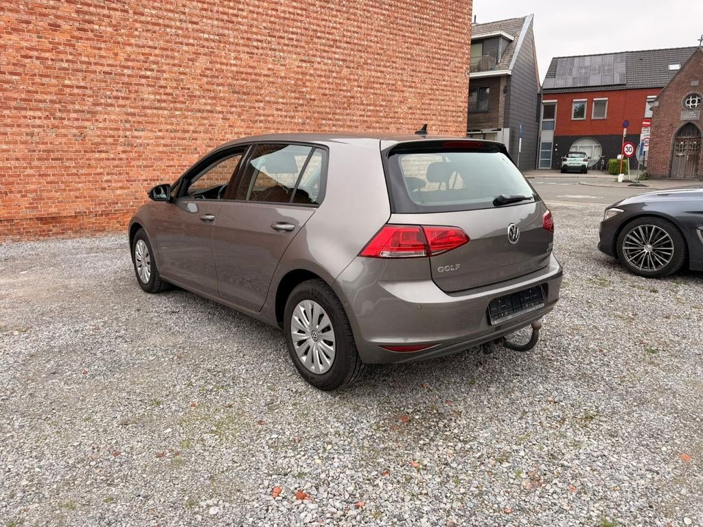 Volkswagen Golf 7 1.6 TDI 2014 Navigatie Cruise Park Assist, Auto's, Euro 5, Bedrijf, Golf, Zilver of Grijs