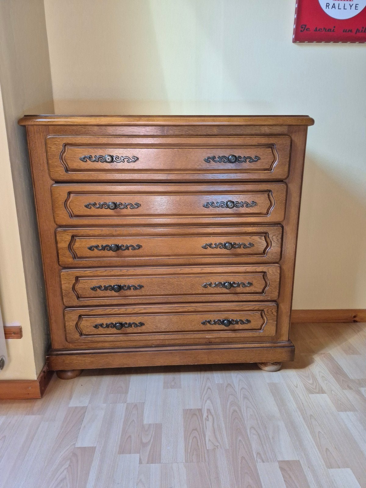 belle commode 5 tiroirs, 25 à 50 cm, 5 tiroirs ou plus, Moins de 100 cm, Enlèvement