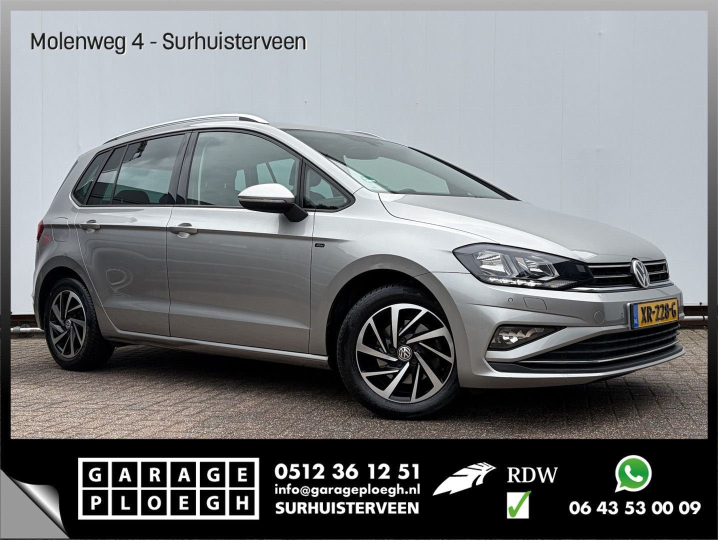 Volkswagen Golf Sportsvan 1.5 TSI ACT Highline Adapt.Cruise, Autos, Volkswagen, Entreprise, Golf Sportsvan, Automatique, MPV ou Monospace