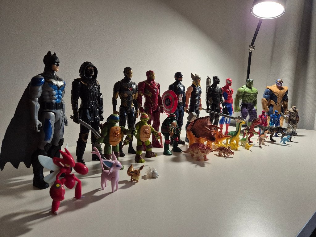 Collectie actiehelden, Ophalen